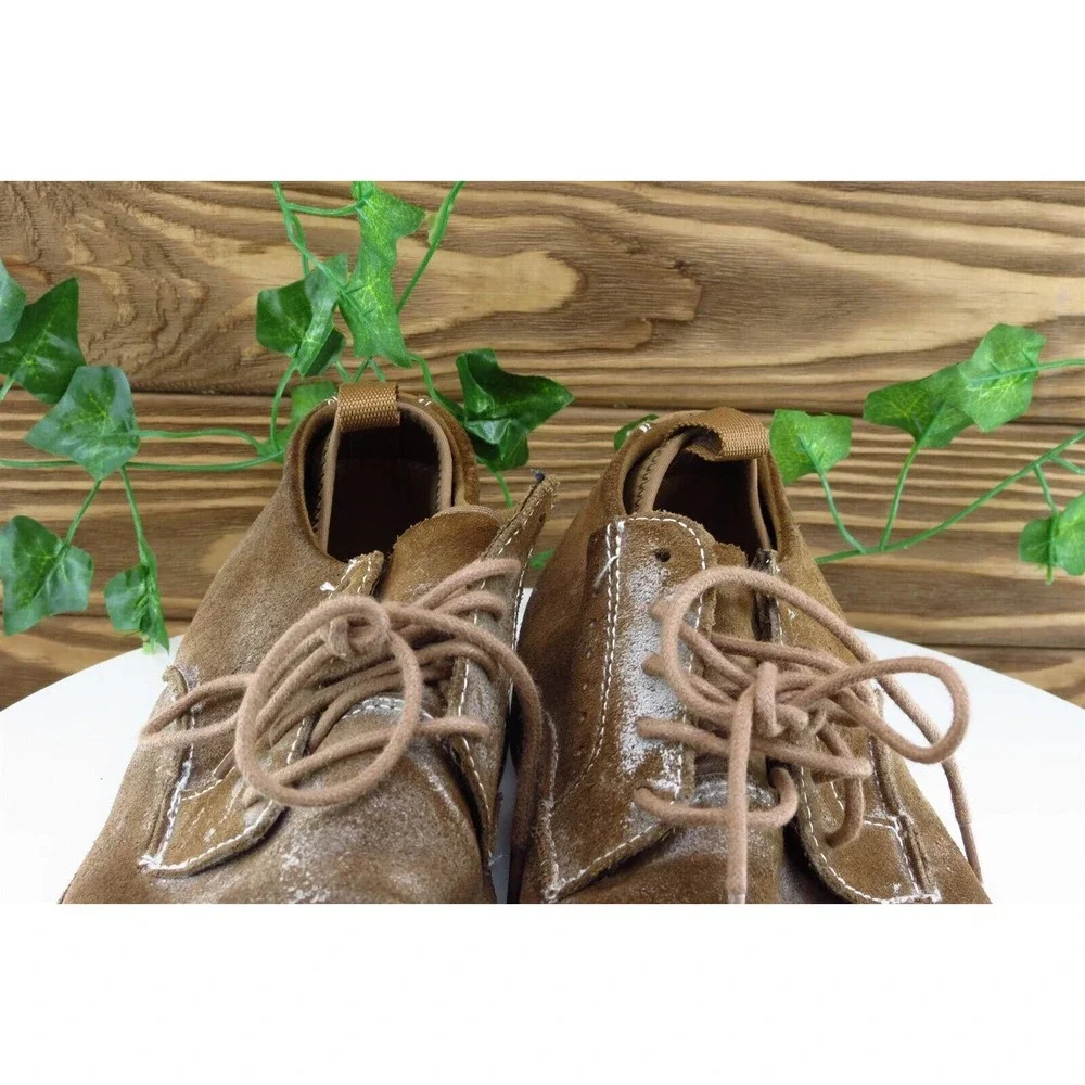 Steve Madden Shoes Size 9.5 M Brown Derby Oxfords Leather Men‎ Stannis